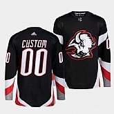 Men's Buffalo Sabres Custom Black 2022-23 Stitched Jersey,baseball caps,new era cap wholesale,wholesale hats